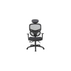 Boss Office Products Multi-Function Task Chair with Headrest in Black (B6338-HR)