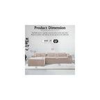 Cloud Sectional Sofa, Comfort Boneless Couch